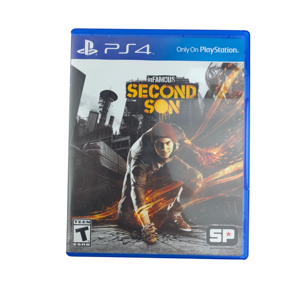 inFAMOUS Second Son PS4 PlayStation 4 Video Game Action Adventure Sucker Punch